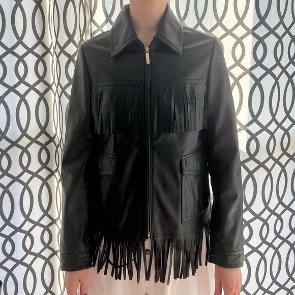 Trussardi faux leather jacket - Picture 2 of 3